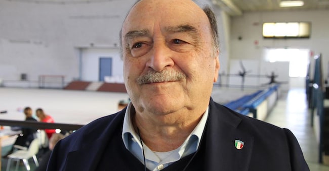 Il presidente della Federazione ginnastica italiana Gherardo Tecchi