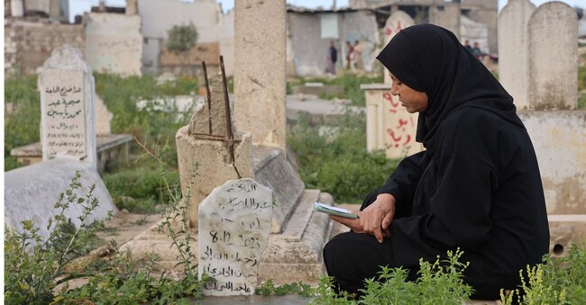  Gaza City, 30 marzo 2025. (Omar al-QAattaa/Afp)