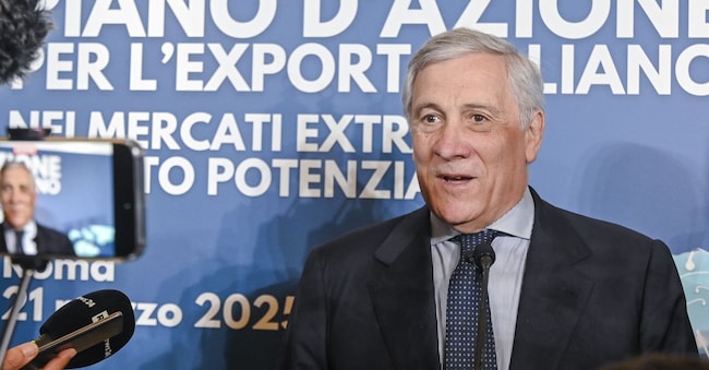 Il vicepremier Antonio Tajani