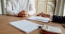 Business people signing contract making deal with life insurance agent Concept for consultant health insurance life insurance savings plan