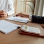 Business people signing contract making deal with life insurance agent Concept for consultant health insurance life insurance savings plan
