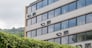 Carrara, Italy - May 24, 2020 - A building of the INPS, the national social security institute that deals with providing pensions and collecting labor contributions