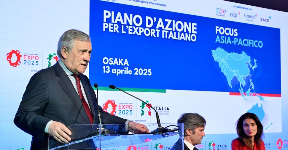 Tajani: sui dazi niente panico, concentrarsi sull’Asia Tajani: sui dazi niente panico, concentrarsi sull’Asia