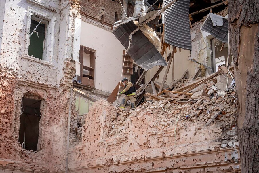 EPA/UKRAINE STATE EMERGENCY SERVICE (EPA)