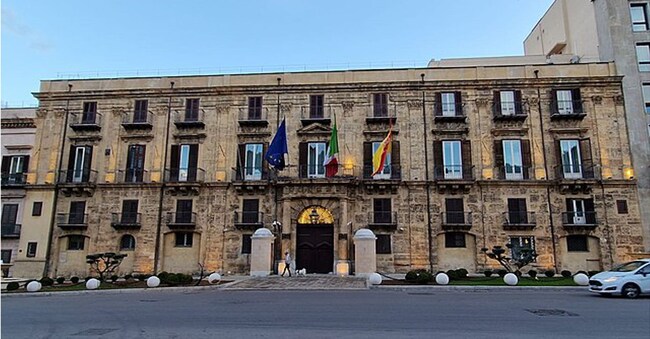Palazzo d’Orleans. La sede della presidenza della Regione siciliana