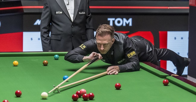 Al Crucible Theatre. Il World Snooker Championship si gioca a Sheffield dal 1977. (PA Images via Reuters Connect)