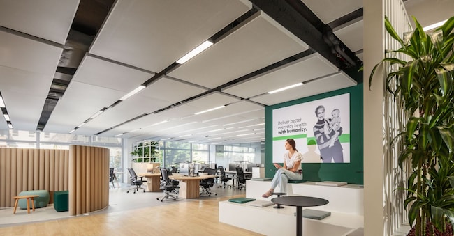 L’interno degli uffici di GSK