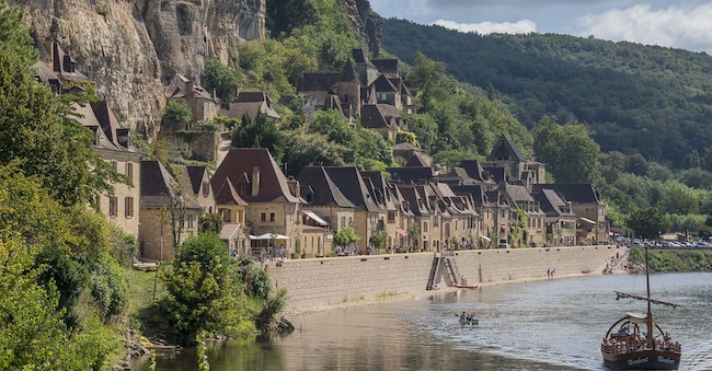Le village de la Roque Gageac (Copyright Alban Gilbert CrTNA)