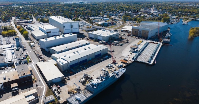 Il cantiere di Marinette negli Usa