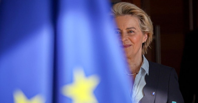La presidente della Commissione europea, Ursula von der Leyen