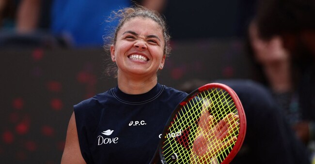 Jasmine Paolini (REUTERS/Guglielmo Mangiapane)