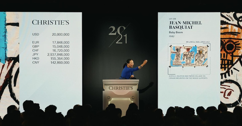 Record garantiti per il contemporaneo da Christie’s Record garantiti per il contemporaneo da Christie’s