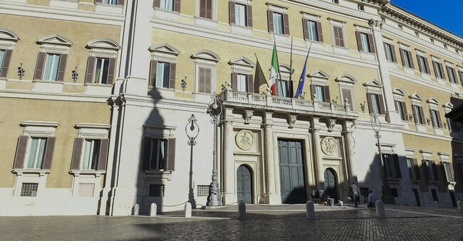  Palazzo di Montecitorio. (Imagoeconomica)
