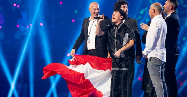 JJ, vincitore del 69° Eurovision Song Contest. (Sarah Louise Bennett / EBU)