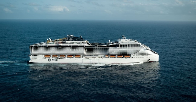 MSC World America. (Credit Ivan Sarfatti)