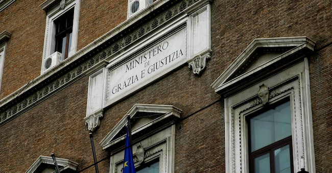 Il Ministero di Grazia e Giustizia. (Mimmo Frassineti / AGF)
