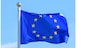 European Union flag waving in the wind