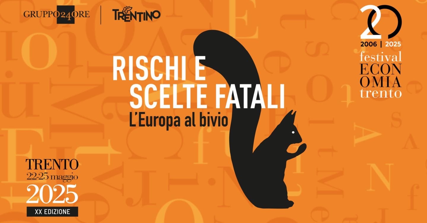 Al via la XX Edizione Festival dell’economia di Trento
