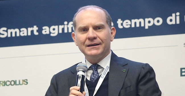 Massimiliano  Giansanti  Presidente Coopa  e Confagricoltura. (Imagoeconomica)