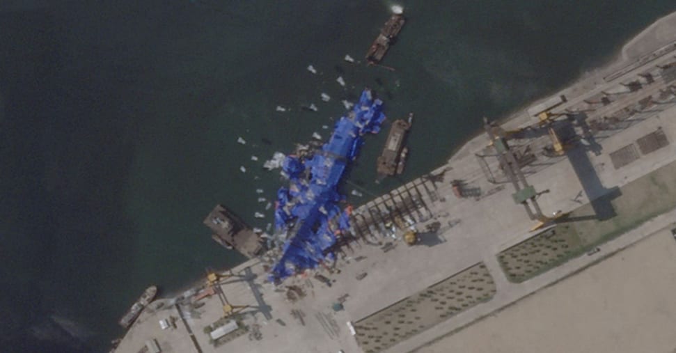 Nave da guerra nordcoreana danneggiata durante il varo, arrestati i funzionari