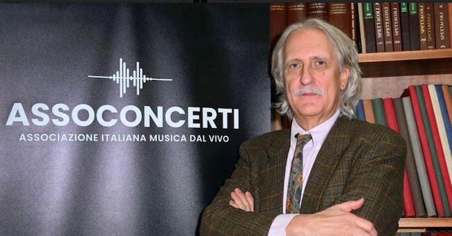 Il presidente di Assoconcerti, Bruno Sconocchia