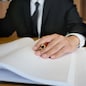 justice consultant working in courtroom / law firm.