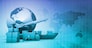 Supply Chain Logistics Connected Through Transport as Concept