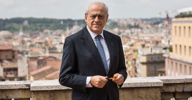 Assemblea Ordinaria degli Azionisti Caltagirone Spa. Nella foto:  Francesco Gaetano Caltagirone