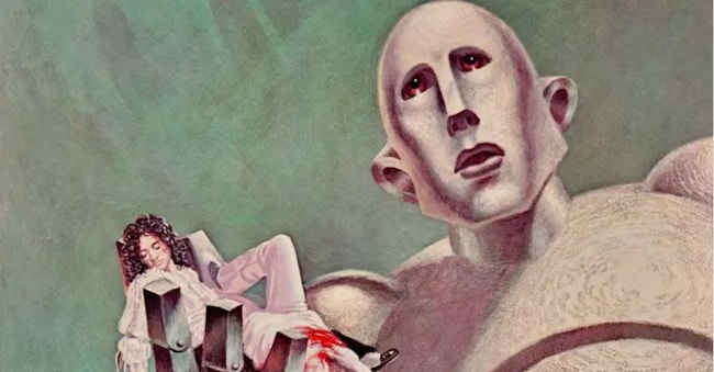 Lo scontro tra l’uomo e la «macchina» sulla copertina di «News of the World», album dei Queen del 1977. Un tema attualissimo, alla luce del dibattito sull’intelligenza artificiale. Nel music business e non solo