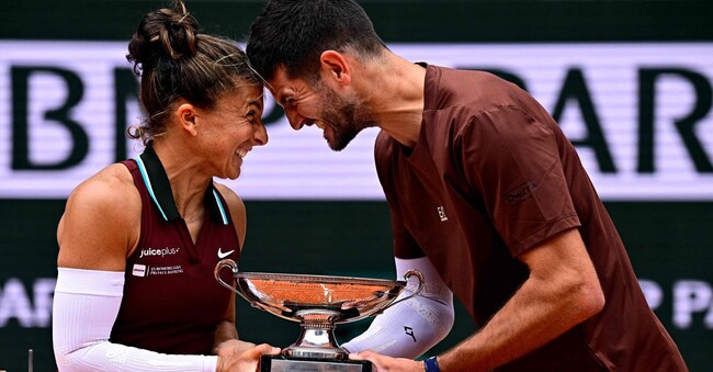 Errani e Vavassori conquistano il Roland Garros nel doppio misto