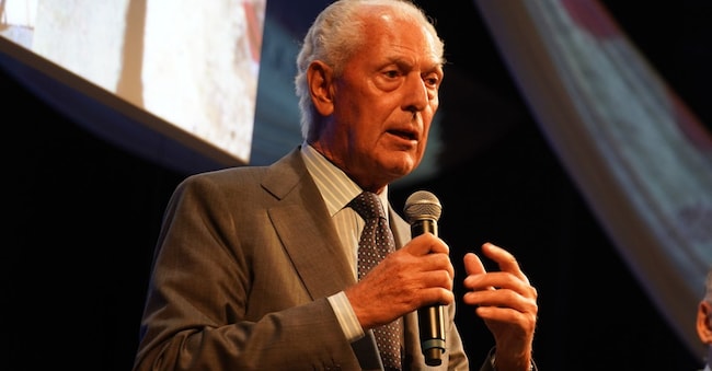 Cerimonia di premiazione per il premio giornalistico Il Premiolino, nella foto Marco Tronchetti Provera. (Ufficio Stampa / AGF)