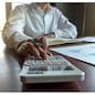 Businessmen calculate investment expansion business, saving money .finance concept .