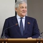 Intervento del ministro degli Esteri Antonio Tajani all'inaugurazione del corso di laurea in Scienze Politiche e Sociali dell'Università degli studi di Brescia, Brescia 30 maggio 2025.
ANSA/FILIPPO VENEZIA