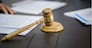 Judge gavel hammer on Lawyer desk