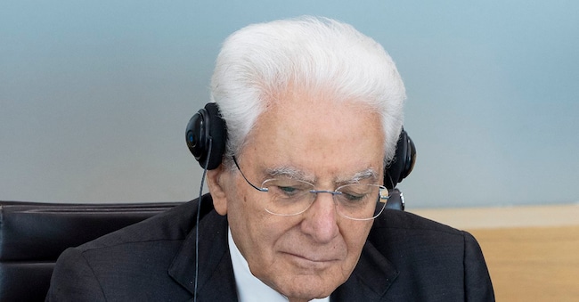 IL PRESIDENTE DELLA REPUBBLICA SERGIO MATTARELLA
