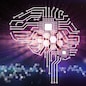 Computer circuit board in the form of the human brain