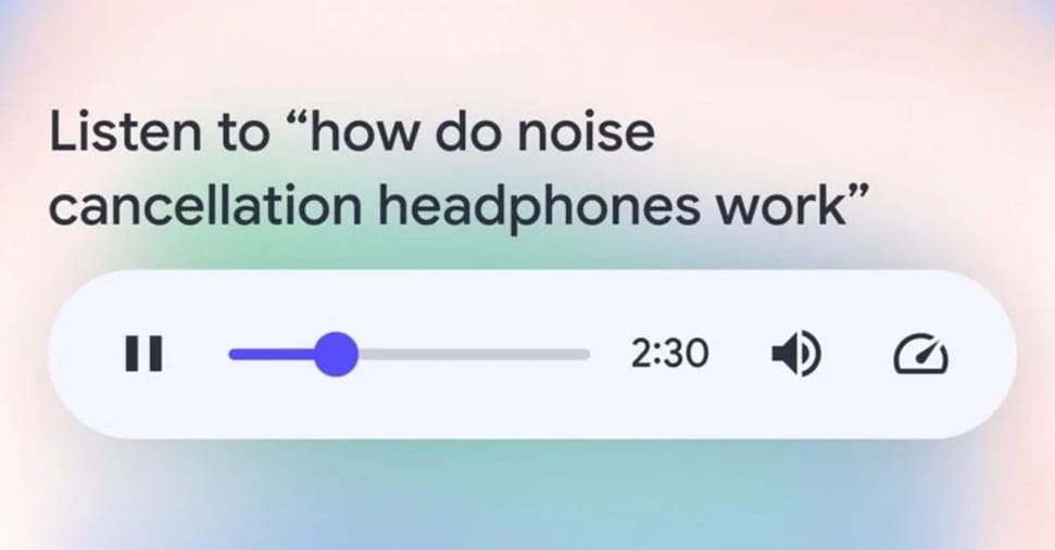 Google Audio Overviews: arrivano i riassunti vocali per le ricerche Google Audio Overviews: arrivano i riassunti vocali per le ricerche