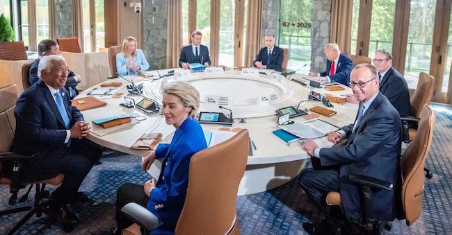 I leader del G7 in Canada, Francia, Germania, Giappone, Italia, Regno Unito e Stati Uniti d'America - Italy Photo Press
