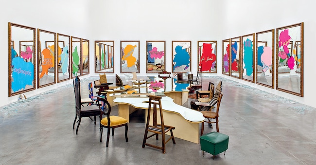 Mostra “Respect” di Michelangelo Pistoletto presso la galerie VnH con la galleria Continua, Parigi, Francia.