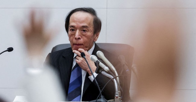 Il governatore della Bank of Japan Kazuo Ueda