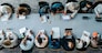 Top view of diverse business group in office meeting, collaborating and discussing around a large table.