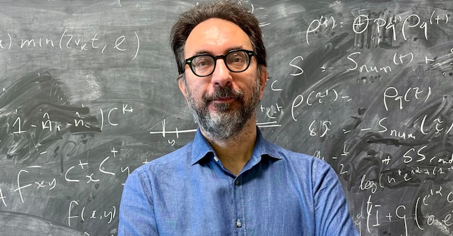 Pasquale Calabrese, professore di fisica alla Sissa di Trieste