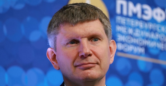 Il ministro dell’Economia Maxim Reshetnikov. REUTERS/Anton Vaganov