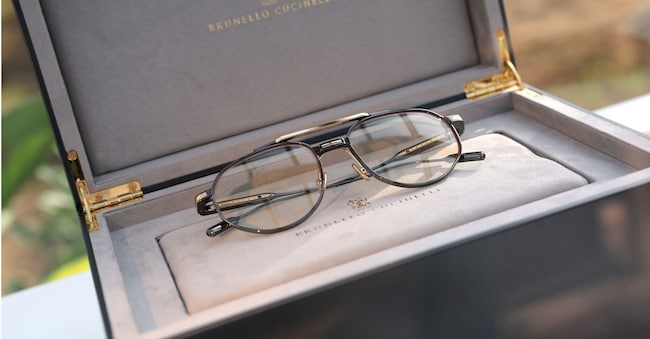 MARINA DI PIETRASANTA, ITALY - JUNE 06: A general view of the High Summer collection 2025 and the new Goldcraft 1978 Eyewear presentation event on June 06, 2025 in Marina di Pietrasanta, Italy. (Photo by Jacopo M. Raule/Getty Images for Brunello Cucinelli)