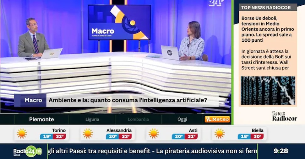 Il Sole 24 Ore in Tv: da domani al via il canale 246 sul digitale terrestre Il Sole 24 Ore in Tv: da domani al via il canale 246 sul digitale terrestre