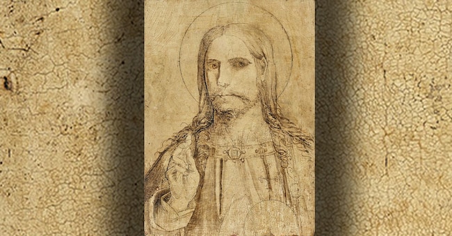 Disegno a inchiostro proveniente dalla bottega di Leonardo da Vinci, attribuita all’artista spagnolo Fernando Llanos, collaboratore della bottega del Maestro, battuto in asta da Dorotheum il 29 aprile scorso