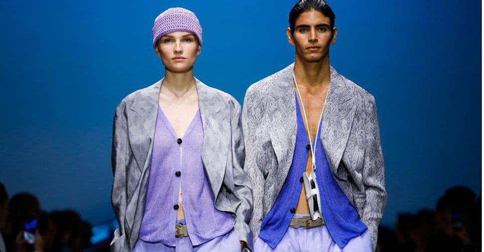 La morbidezza dell’ incontro secondo Giorgio Armani, nuova gentilezza per Prada
