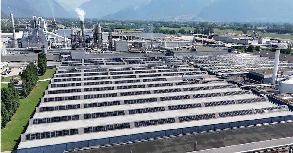 Fotovoltaico, Fantoni realizza il più grande impianto industriale in Italia