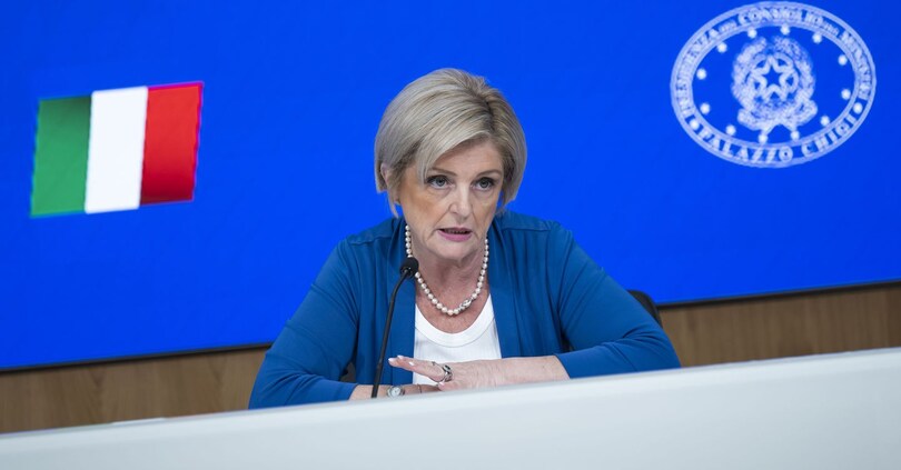 MARINA CALDERONE MINISTRO DEL LAVORO E DELLE POLITICHE SOCIALI