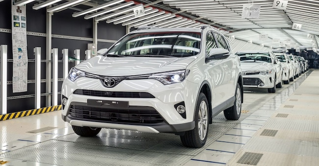 PRODUZIONE INDUSTRIA AUTOMOBILISTICA  TOYOTA 